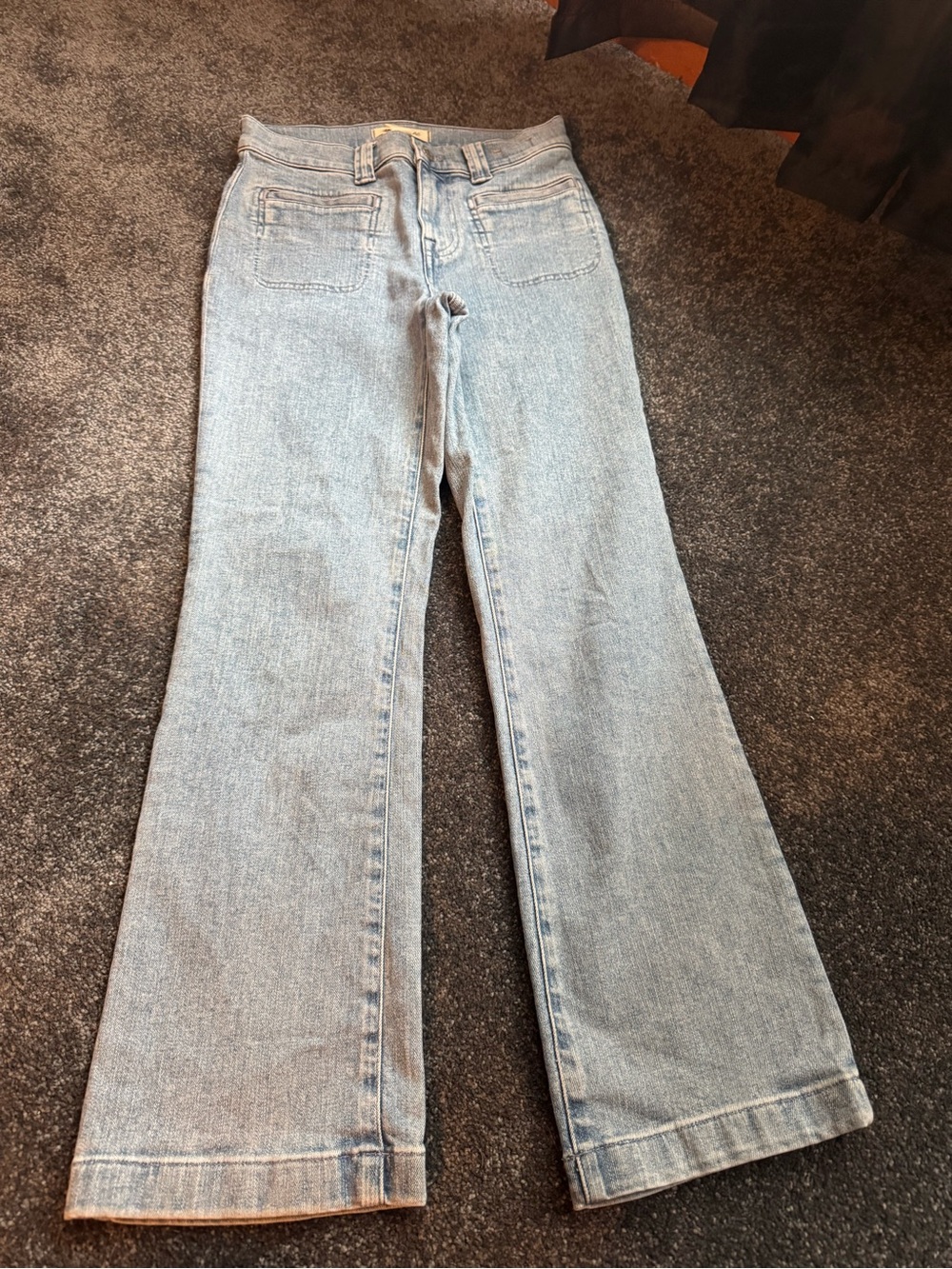 Madewell Light Blue High-Rise Flare Jeans